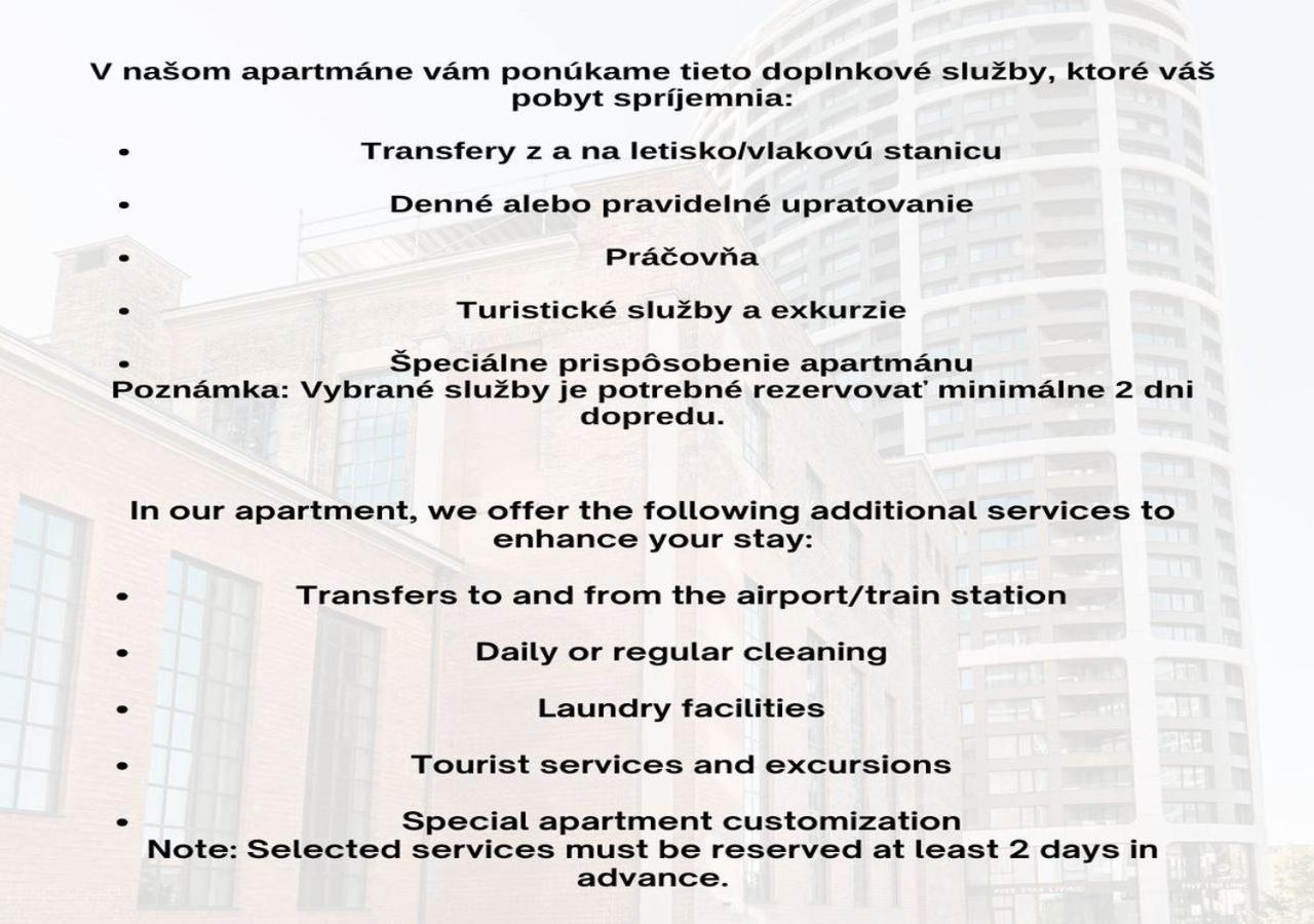 ברטיסלאבה Skau Piano Family & Business Apartment Free Parking מראה חיצוני תמונה